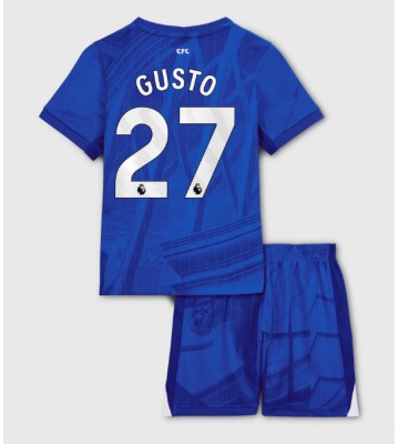 Chelsea Malo Gusto #27 Hemmaställ Barn 2025-26 Kortärmad (+ Korta byxor)